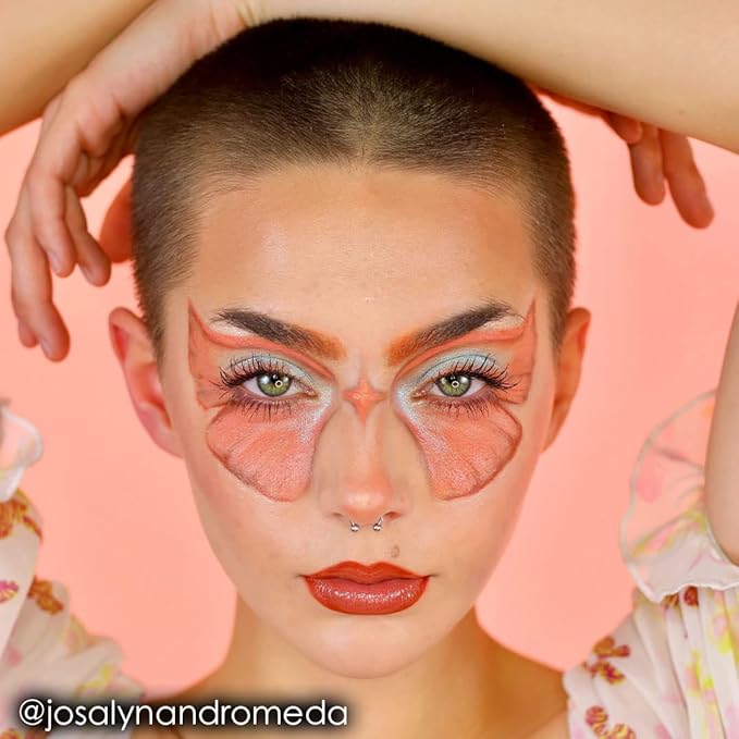 Mehron Makeup Paradise Makeup AQ Refill Size | Stage & Screen, Face & Body Painting, Beauty, Cosplay, and Halloween | Water Activated Face Paint, Body Paint, Cosplay Makeup .25 oz (7 ml) (CORAL)