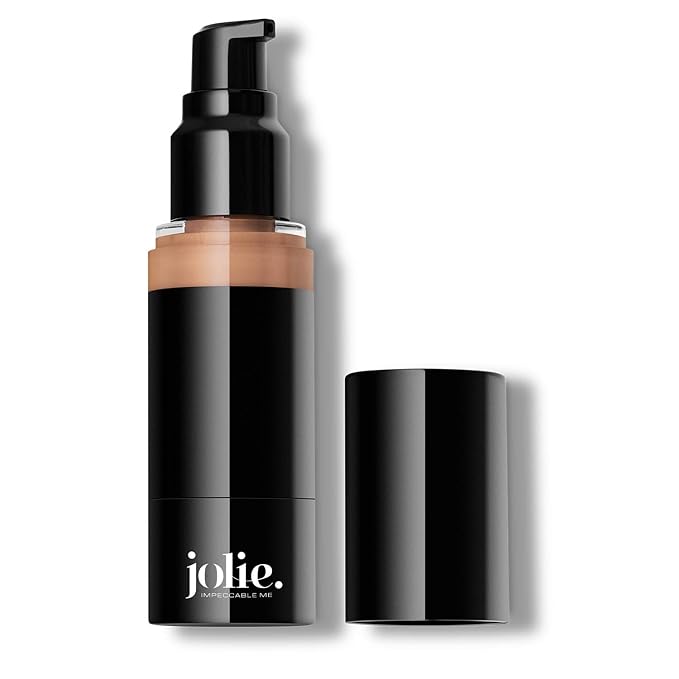 Jolie Luminous Foundation SPF 15 - Silky Hydrating Liquid Makeup (Pale Beige)