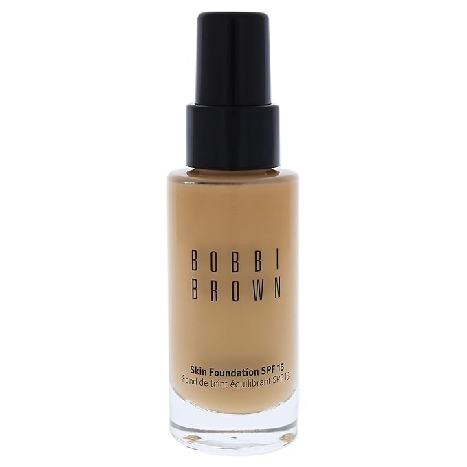 Bobbi Brown Skin Foundation SPF 15, 4.25 Natural Tan for Women, 1 Ounce