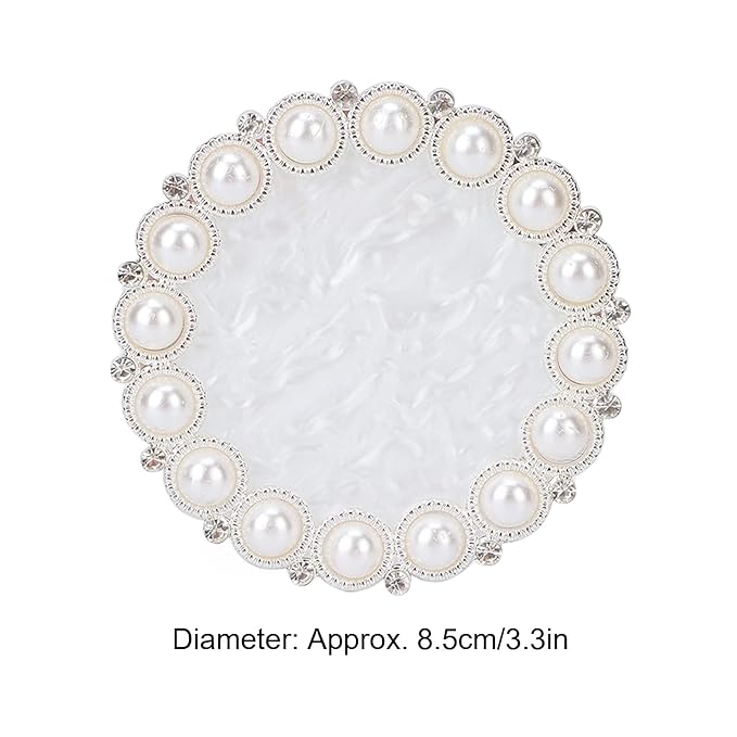 Polish Mix Palette, Resin Nail Art Display Board Cosmetic Nail Mixing Palette Color Mixing Nail Art Tips Display Plate(Silver)