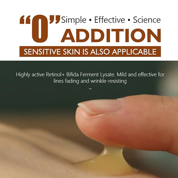 Retinol Eye Serum Anti Aging Under Eye Cream Visibly Reduces Wrinkles Fine Lines in 4-8 Weeks - Tightening Firming with Double Retinol 30ml