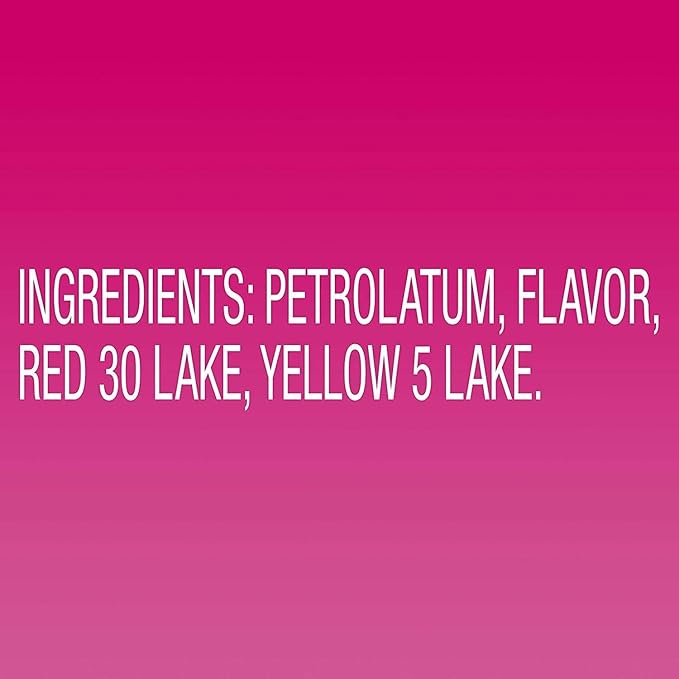 Vaseline, Rosy Lips, Lip Therapy.25 OZ, (Pack of 3), Violet, 75.0Ounce