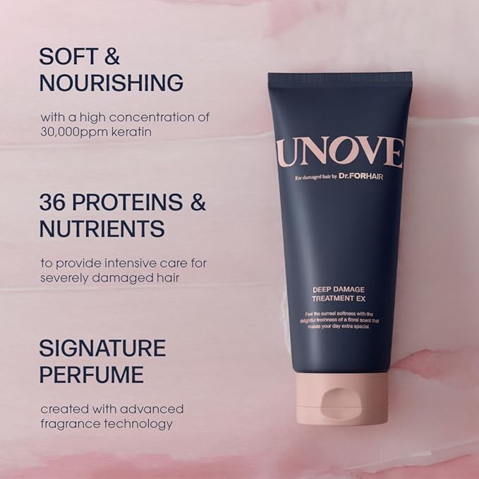 Deep Damage Hair Treatment Mask Ex 207 ml/7fl.oz | Premium Nourishing Hair Mask | Conditioner for Dry Frizzy Damaged Hair with Keratin-PF | Strengthening & Hydrating