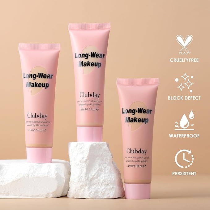 Liquid Foundation Full coverage Long-Lasting Buildable Weighless Foundation Cream Active Wear Color Stay Makeup-03