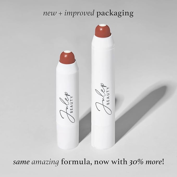 Julep It's Balm: Tinted Lip Balm + Buildable Lip Color - Black Cherry - Natural Gloss Finish - Hydrating Vitamin E Core - Vegan
