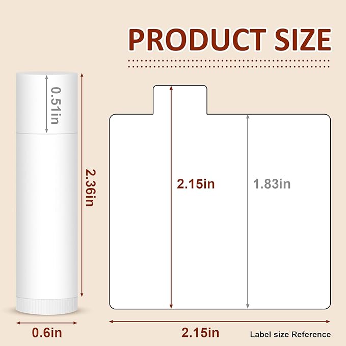 120 Pack Lip Balm Unlabeled, Natural Lip Balm Bulk Blank Tube, Personalized Lip Balm for Party Favors and Gift Basket Filling, Wedding or Baby Shower-5 Flavors