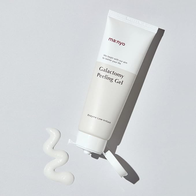 ma:nyo Galactomy Enzyme Peeling Gel | Gentle Exfoliator for Smooth & Radiant Skin | Removes Dead Skin & Impurities | Suitable for All Skin Types,Korean Skincare | 2.5fl oz (75ml)