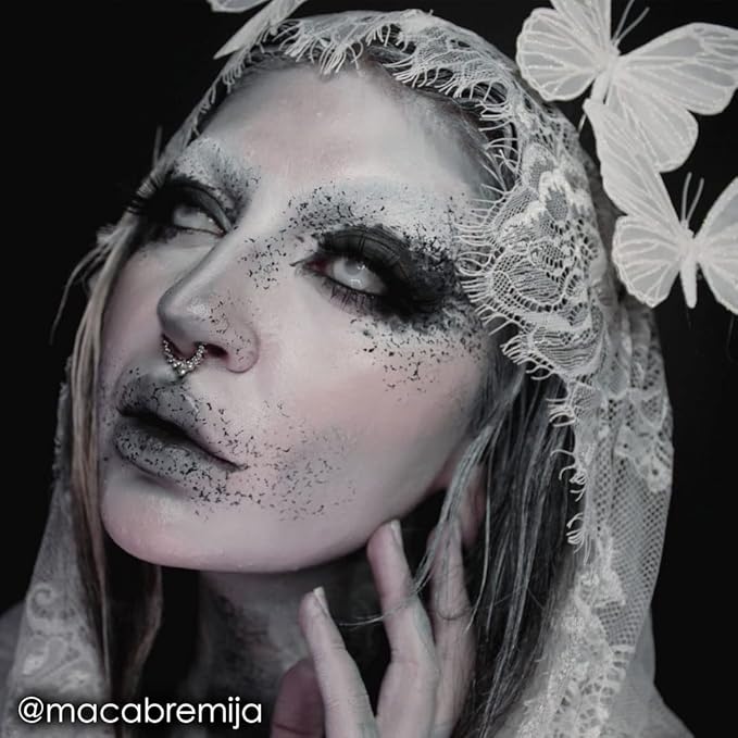 Mehron Makeup CreamBlend Stick | Face Paint, Body Paint, & Foundation Cream Makeup | Perfect for Halloween .75 oz (21 g) (Butterfly Ivory)