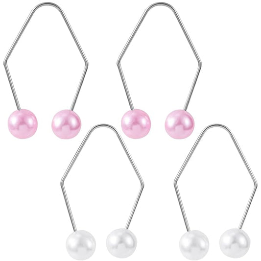 4pcs Pink White Natural Dimple Maker Beautiful Smile Facial Muscle Dimple for Cheeks