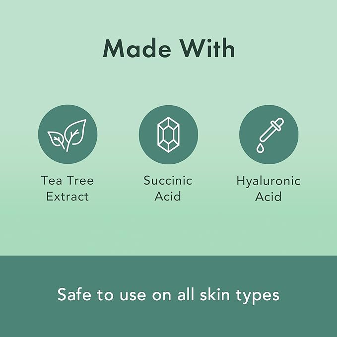 Rael Pimple Patches, Miracle Microcrystal Spot Cover - Hydrocolloid Acne Patch with Tea Tree Oil, Early Stage Zits and Blemish, Korean Skin Care, Vegan, Cruelty Free (18 Count)