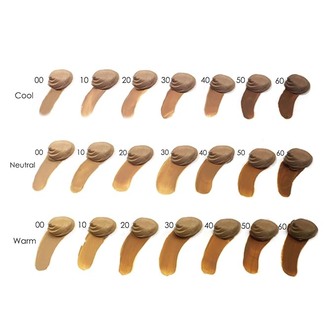 Lauren Brooke Cosmetiques Creme Foundation, Natural and Organic Makeup (Warm No. 40)