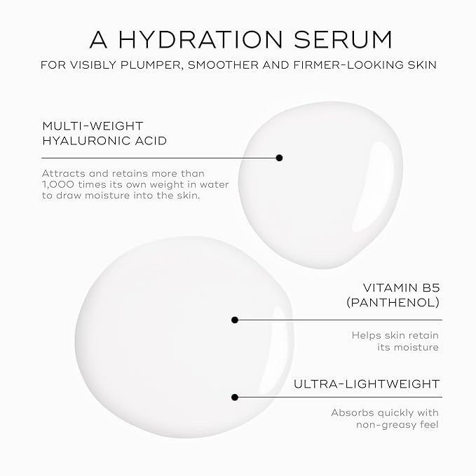 Medik8 Hydr8 B5 - Intense Hydrating with Vitamin B5 - Hyaluronic Acid Serum for Face - Plumping and Moisturizing Face Serum - Gluten Free - 1.0 oz