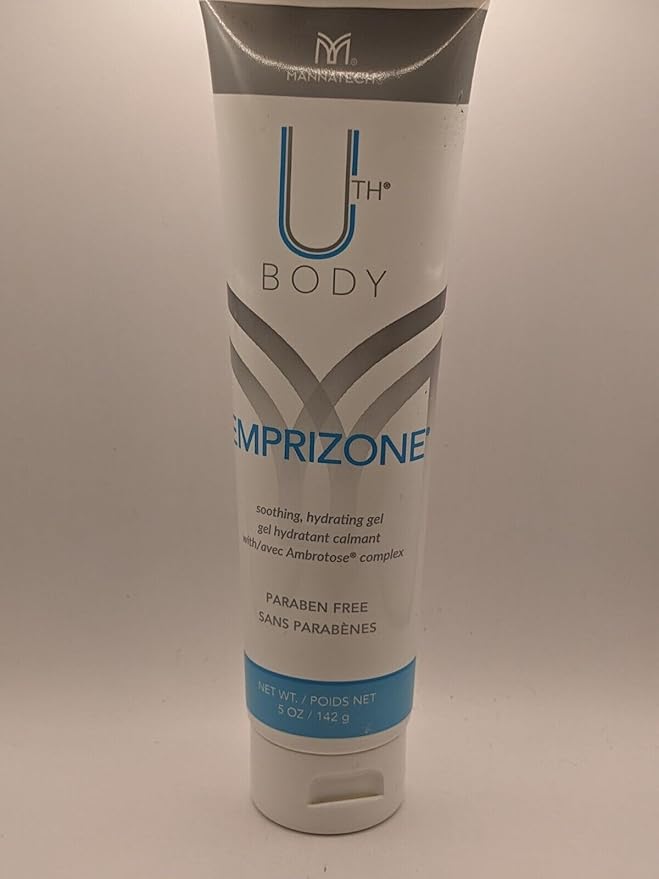 Mannatech Emprizone 5oz, Contains Aloe Vera Gel for Skin, Soothe Minor Skin Irritations, Hydrating Gel Balanced pH-levels, Paraben & Fragrance-free, Allergy tested, Dermatologist tested w/Ambrotose