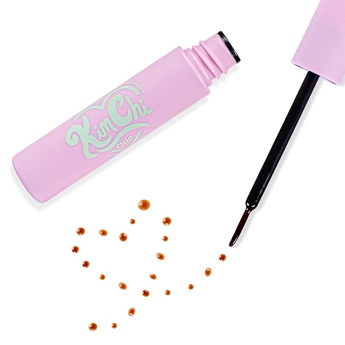 KimChi Chic Beauty Candy Girl Fake Freckle Pen, Natural-Looking and Fast-Drying Faux Freckles Face Makeup, Afternoon In The Flower Field Red-Brown Shade, 0.10 fl oz