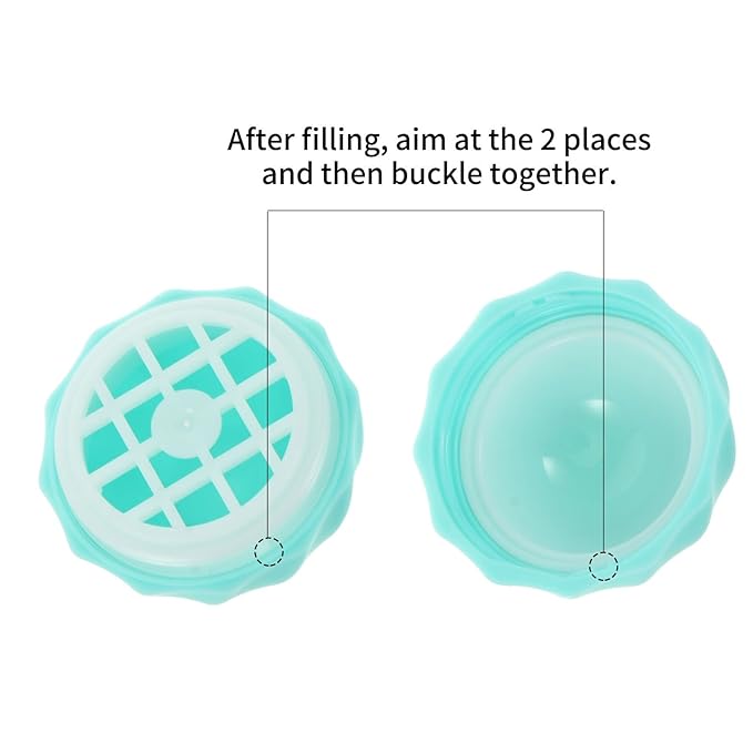 FRCOLOR Lip Balm Containers 10Pcs Empty Lip Lip Balm Bottles Filling Lipstick Box Empty Lip Balm Sphere Containers Balm Sphere Containers Lip Balm Holder