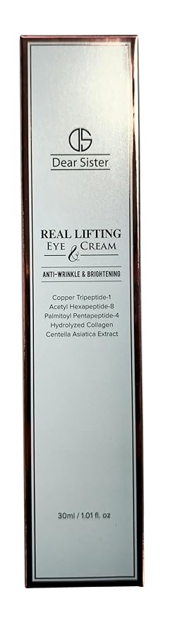 Glow Fairy Real Lifting Eye Cream. Under Eye Treatment, Eye Wrinkle Removal, eye firming, and Eye Bag Remover Cream 30 ml/ 1.01 fl. oz