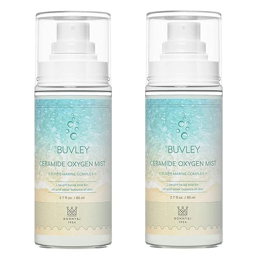 Ceramide Oxygen Face Mist | Low pH, Vegan, Cruelty Free | Hydrating Refreshing Soothing Facial Mist Spray with Antioxidants 2.7 Fl Oz (2)