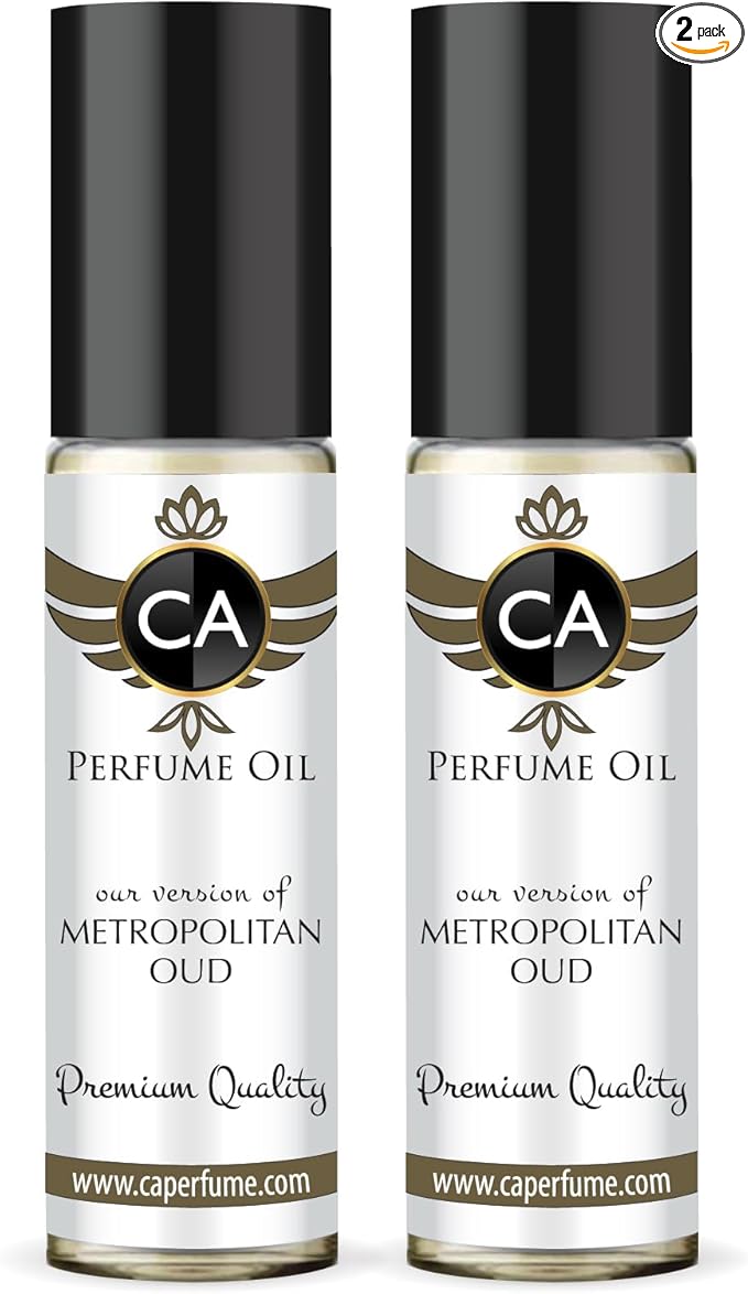 CA Perfume Impression of Bold Numbers New York Oud For Women & Men Fragrance Body Oil Dupes Alcohol-Free Roll-On 0.3 Fl Oz-X2