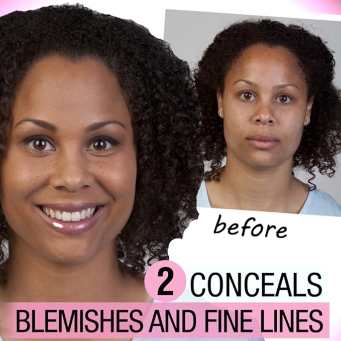 Magic Minerals by Jerome Alexander Jumbo Size Mineral Powder Foundation with Color Correctors, Antioxidant Skincare Formula (Light)