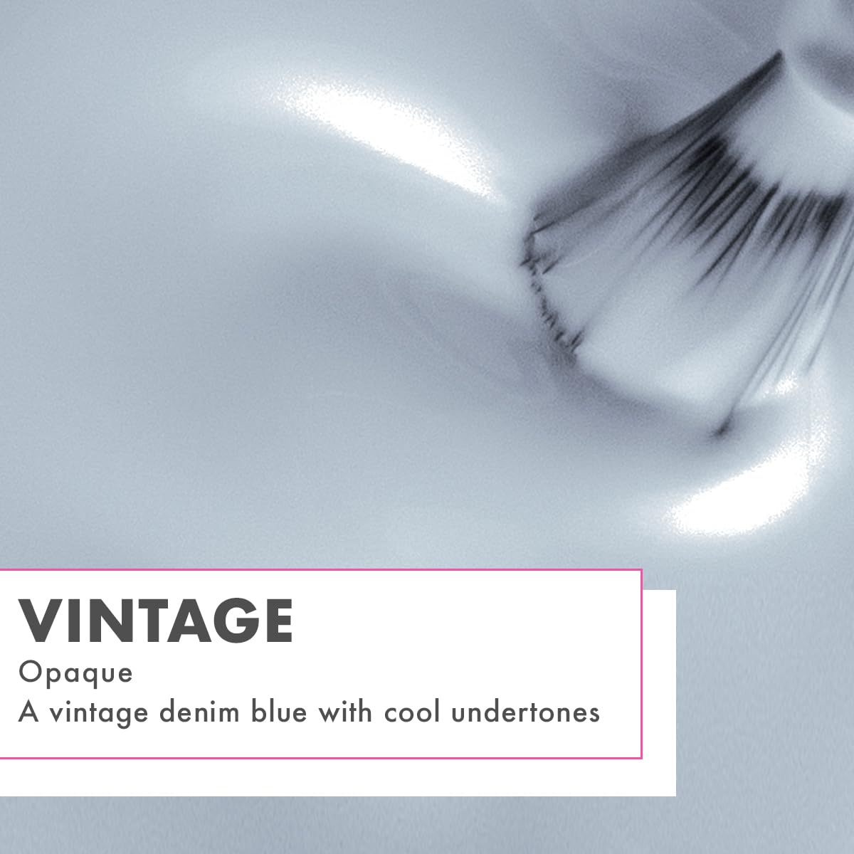 Olive & June Quick Dry Nail Polish | Instant, Fast-Drying, Smudgeproof Color | 15-free, Vegan, Cruelty-Free Formula | Lasts up to 5 Days | Salon-Quality Manicure, Pedicure at Home | Vintage Denim Blue