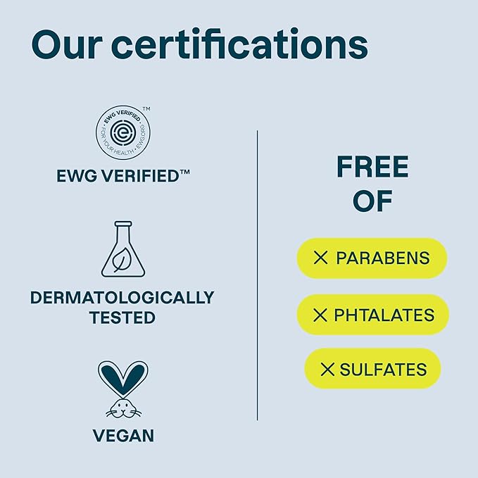 ATTITUDE Body Cream for Sensitive Skin with Oat, EWG Verified, Dermatologically Tested, Vegan, Avocado Oil, 8 Fl Oz