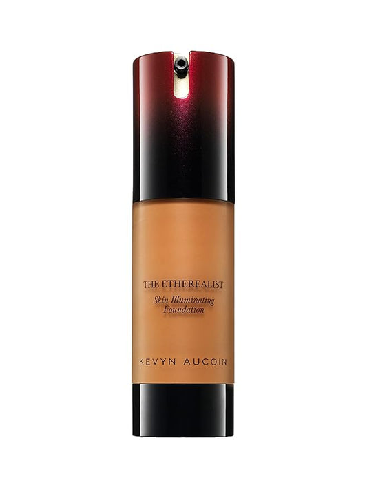 Kevyn Aucoin The Etherealist Skin Illuminating Foundation, EF 15 (Deep) shade: Comfortable, shine-free, smooth, moisturize. Medium to full coverage. Makeup artist go to. Even, bright & natural look.