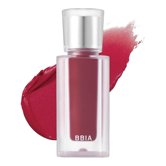 BBIA Last Velvet Tint NEW - Soft Creamy Matte Finish Lip Stain, Blur Effect & Velvety Texture, Long-Lasting, High Pigment, Non-Drying, Vegan, Korean Lip Makeup (V03 EXTRA RED, Pack of 1)