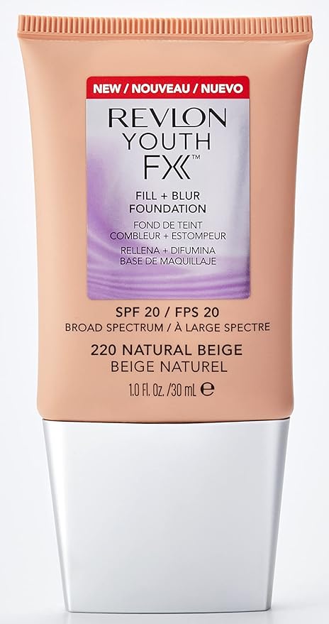 Youth Fx Fill + Blur Foundation 220Natural Beige Spf20 30Ml