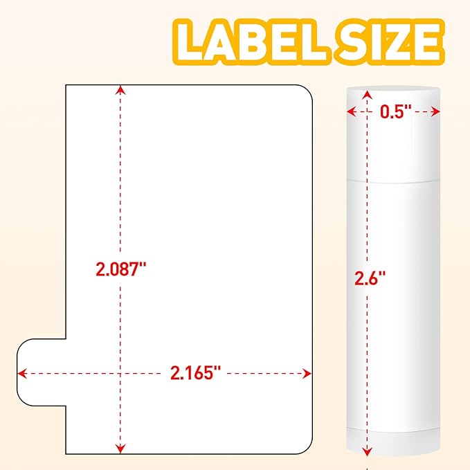 DMSKY Lip Balm Bulk Unlabeled 200 Pack, Natural Ingredients Vitamin E Shea Butter, Custom Chapstick Bulk For Party Favors & Wedding Favors