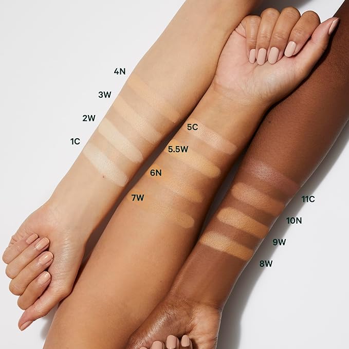 Well People Bio Powder Foundation, Lightweight & Hydrating Foundation For Perfecting & Smoothing Skin, Semi-Matte Finish, Vegan & Cruelty-free,10N