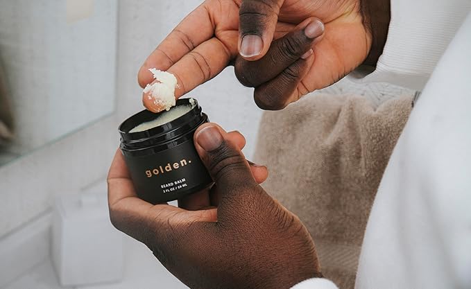 Golden Grooming Co. Beard Kit Bundle: Complete Beard Care - Beard Oil, Balm, Shampoo - All-Natural - Softens, Strengthens, and Nourishes Hair & Skin - Promotes Growth & Grooming - Gift for Him