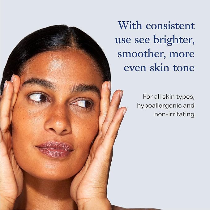 Vitamin C Serum Refill with Ferulic Acid and Vitamin E for Glowing Radiant Skin by Dear Brightly, Face Brightening, Facial Serum for Sensitive Skin, Refillable Glass Bottle, 0.7 fl oz