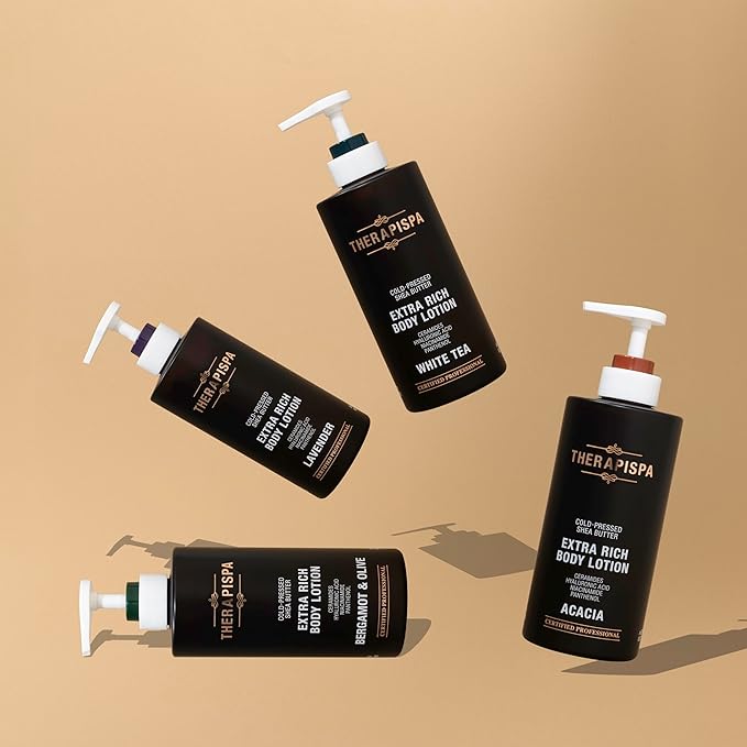 Scented Body Lotion for Women – Nourishing & Hydrating Moisturizer with Shea Butter, Ceramides & Panthenol to Comfort & Restore Dry Skin (White Tea, 17.0 fl oz)