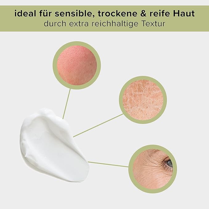 RAU Rich Honey Eye Cream (0.51 oz) - Rich anti-aging eye care with shea & cocoa butter, avocado oil, green tea, rose water & vitamin E - dry, sensitive & mature skin.