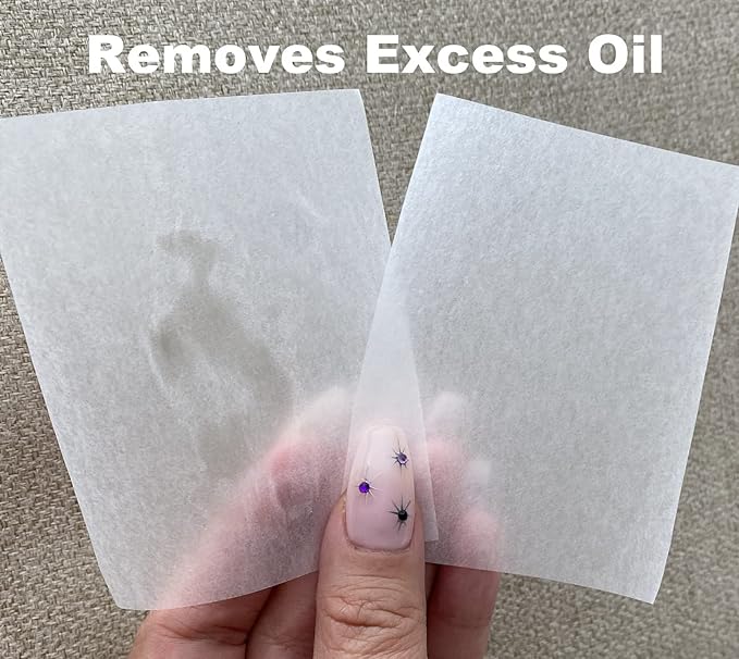 2 Pks FRAGRANCE-FREE Unscented Natural Abaca Blotting Paper - 100 Oil Blotting Sheets - Makeup Friendly UNISEX Oily Skin Shine Blotter Photography Zoom Meetings Travel Gym School - MADE IN TAIWAN