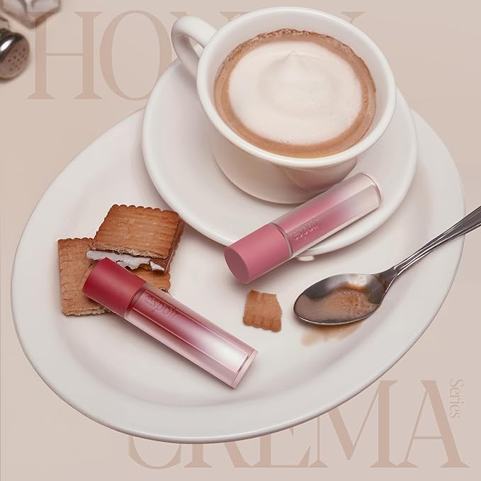 Espoir Couture Lip Tint Fitting Blur #13 Rose Crema 0.14oz | Soft and Creamy Color for Blurry Lip Look | Smudge-Proof Fixing Lip Stain | Lightweight and Comfortable Matte Finish