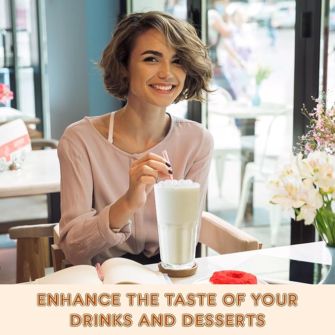 Fanale Yogurt Popping Boba Pearls, Vegan, Non GMO, Gluten Free, Fat Free, Perfect for Bubble Tea, Smoothies, Ice Cream, Desserts, and Beverages.