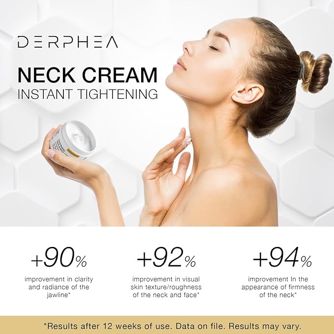 Neck Tightening Cream, Neck Firming Cream For Tightening and Firming, Fine lines, Loose & Sagging On Face, Decollete & Other Skin Areas - 1.7 OZ