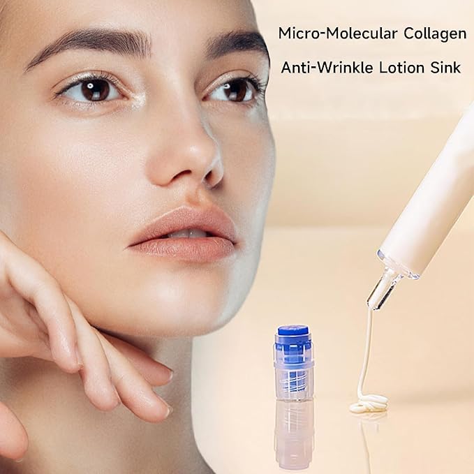 Polypeptide Collagen Elastic Essence Cream - Xianjina Anti-Wrinkle Firming Face Lotion for Women with Micro-Molecular Peptides (4PC)