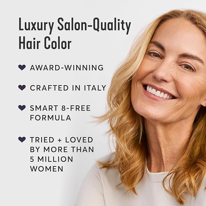 Madison Reed Radiant Hair Color Kit | 9N Medium Neutral Blonde (Nocera Blonde) for 100% Gray Hair Coverage | Salon Quality Permanent Hair Dye | PPD-Free & Ammonia-Free | (Packaging May Vary) 2 Pack