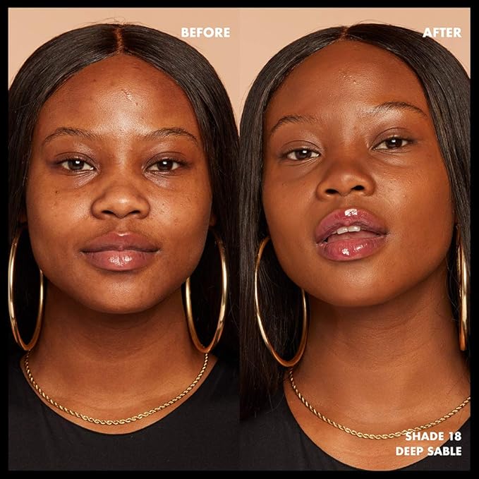 NYX PROFESSIONAL MAKEUP Total Control Pro Drop Foundation, Skin-True Buildable Coverage - Deep Sable