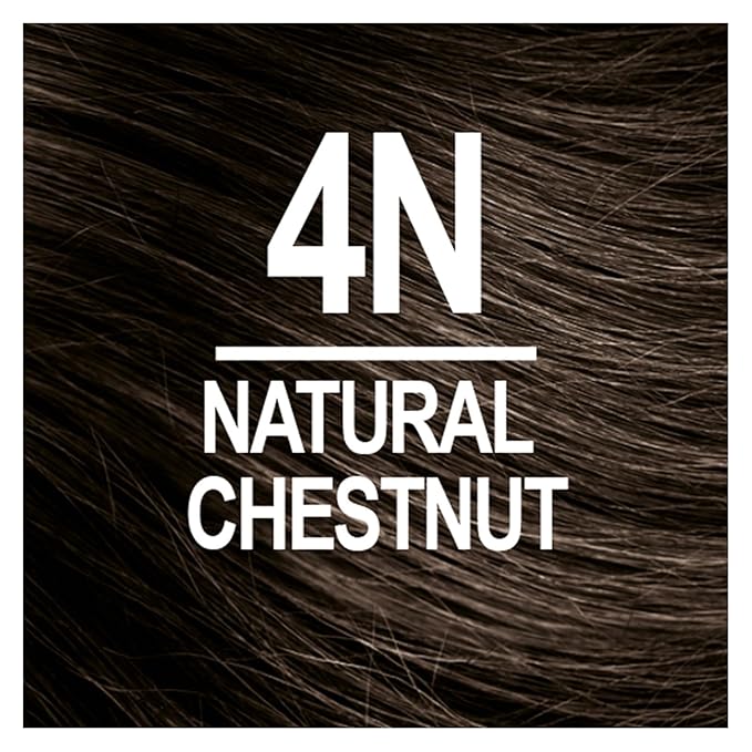 Naturtint 4N Natural Chestnut Permanent Hair Color (Pack of 1), Ammonia Free, Vegan, Cruelty Free, up to 100% Gray Coverage, Long Lasting Results (Packaging may vary)