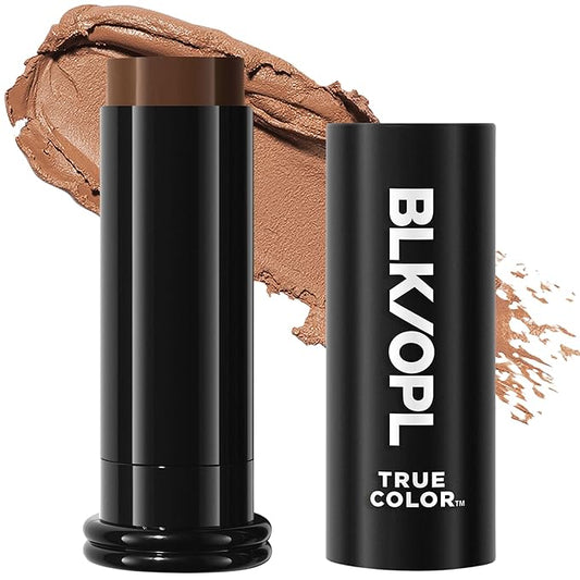 BLK/OPL Skin Perfecting Foundation Stick, SPF 15 Buildable & Blendable Face Foundation Makeup with Matte Finish - Full Coverage, Color Correcting & Sculpting - Hypoallergenic (Hazelnut)