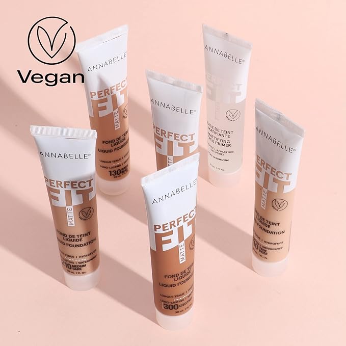 Annabelle Perfect Fit Foundation, Chestnut, 1 Ounce (Pack of 2)