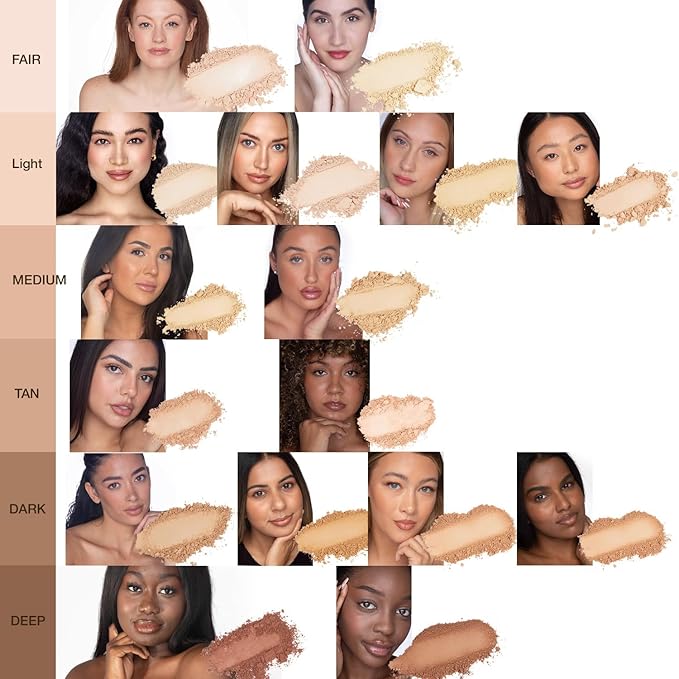 bellapierre Mineral Foundation SPF 15 - Loose Powder Foundation | Vegan & Cruelty Free Natural Makeup | Full Coverage Matte Finish | Hypoallergenic | Oil & Talc Free - 0.32 Oz - Brown Sugar