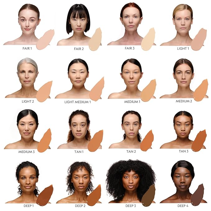 YENSA Super Serum Silk Powder Foundation Lightweight, Superfood Foundation For Perfecting & Smoothing Skin, Semi-Matte Finish, Vegan & Cruelty-free (Tan 2)