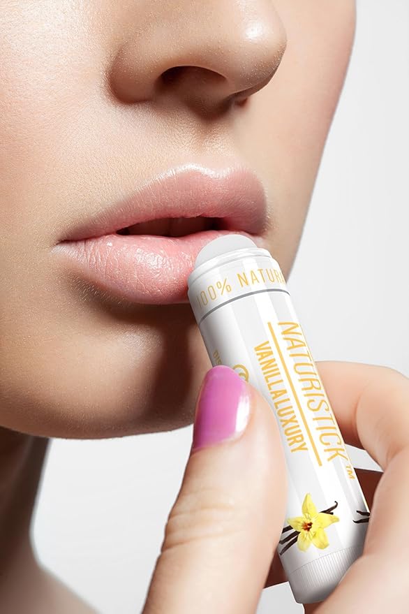 155-Pack Lip Balm in Bulk by Naturistick. Assorted Scents. 100% Natural Ingredients. Includes Display Fishbowl. Best Beeswax Chapstick for Dry, Chapped Lips. Made in USA