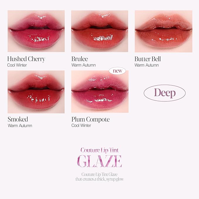 Espoir Couture Lip Tint Glaze #9 Pinky Lowkey 0.14oz | Volumizing Lip Stain with Syrupy Shine | Long-Lasting & Vibrant Color for Radiant Lip Look | Moisturizing & Glossy Lip Tint | Korean Lip Makeup