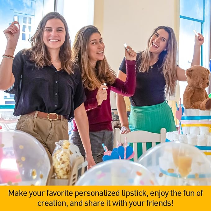 DMSKY 100 Pack Lip Balm Unlabeled, Natural Lip Balm Bulk Blank Tube, Lip Balm for Party Favors and Gift Basket Filling, Wedding or Baby Shower-5 Flavors