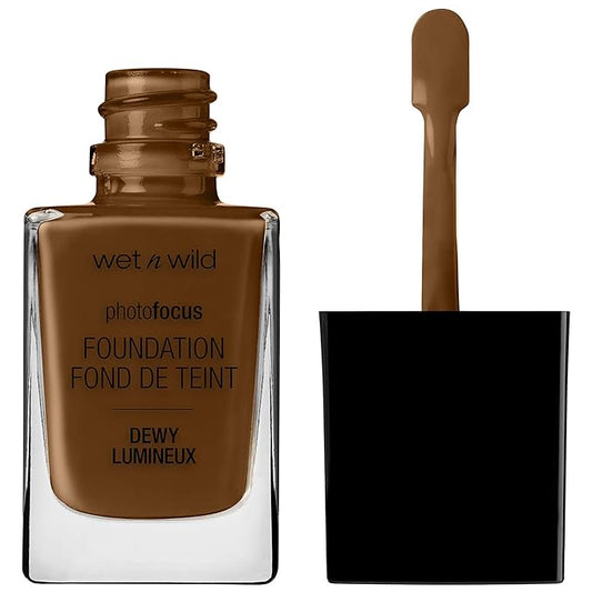 wet n wild Photo Focus Dewy Foundation, Golden Almond, 1.06 Ounces